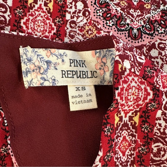 Pink Republic Keyhole Back Boho Dress - Picture 5 of 11